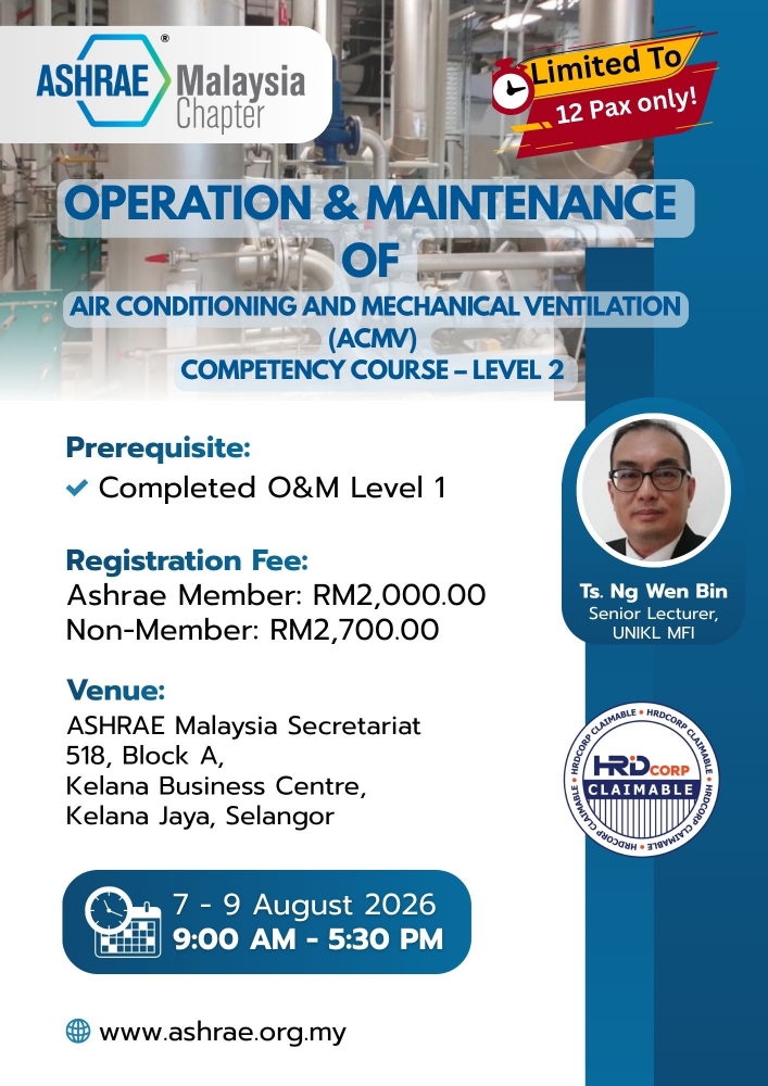  OPERATIONS & MAINTENANCE OF ACMV (LEVEL 2)