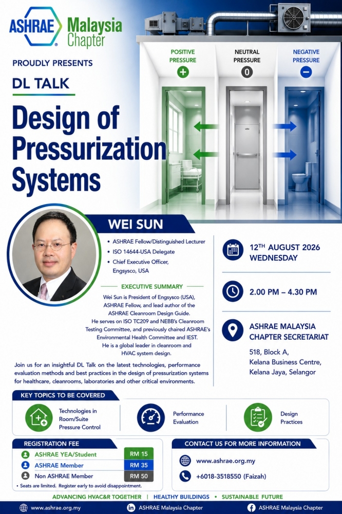 DISTINGUISHED LECTURE PROGRAM   DESIGN OF PRESSURIZATION SYSTEM BY DL WEI SUN