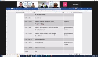 MASHRAE-DOE Roadshow Progress Meeting