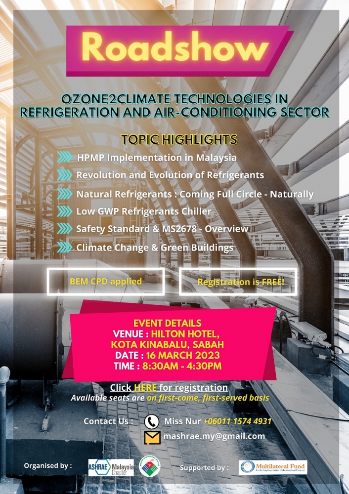 OZONE2CLIMATE TECHNOLOGIES IN REFRIGERATION AND AIR-CONDITIONING SECTOR