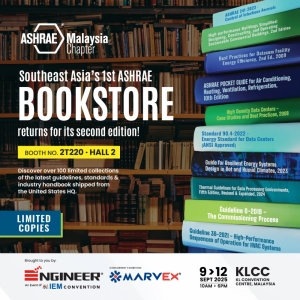 THE ASHRAE BOOKSTORE RETURNS TO SOUTHEAST ASIA
