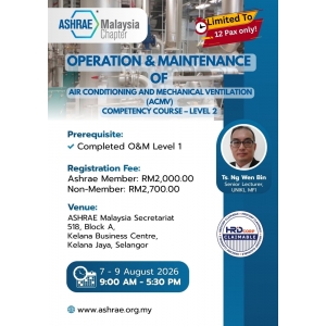  OPERATIONS & MAINTENANCE OF ACMV (LEVEL 2)