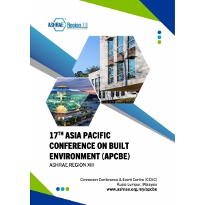 17th Asia Pacific Conference on Built Environment