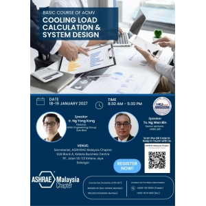 Basic Course on ACMV: Cooling Load Calculation & System Design
