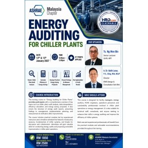 ENERGY AUDITING FOR CHILLER PLANTS