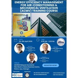 ENERGY EFFICIENCY MANAGEMENT FOR AIR-CONDITIONING & MECHANICAL VENTILATION (ACMV 1/2026)