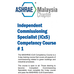 Independent  Commissioning  Specialist (iCxS)  Competency Course  # 1