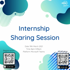 Internship Sharing Session